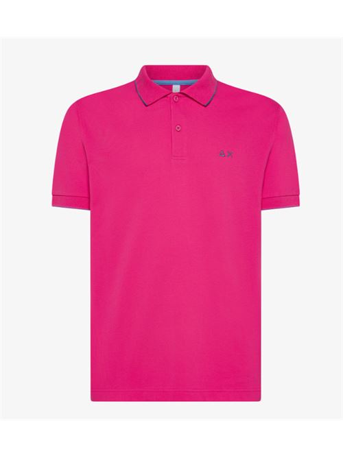 polo small stripes on collar ss SUN 68 | A3511020